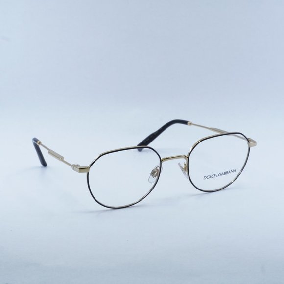 NEW DOLCE&GABBANA DG1349 1311 GOLD/MATTE BLACK EYEGLASSES - Picture 8 of 10